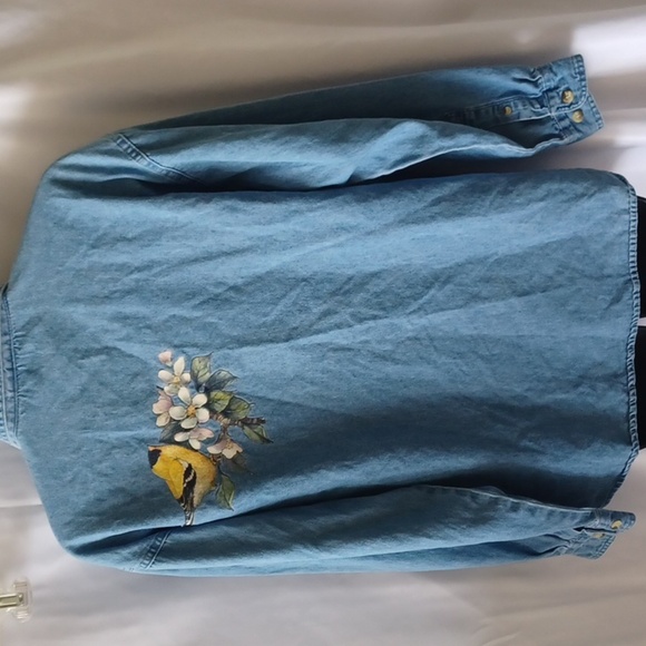 Faded Gear Cotton Denim Shacket - Picture 5 of 8